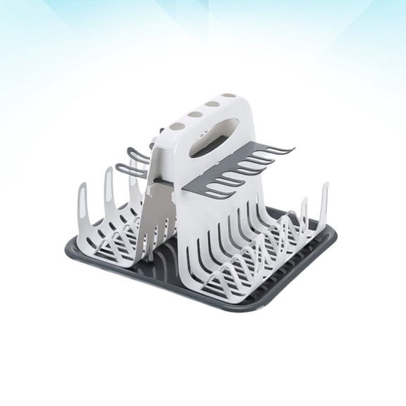TABLZONE Multifunctional Bottle Dryer Rack Holder White 1Set