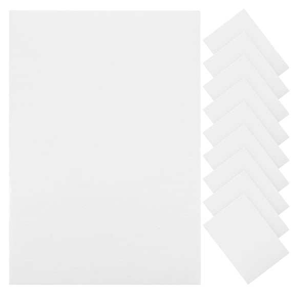 TABLZONE White Foam Board with Smooth Finish Perfect for DIY Crafts and Display Projects