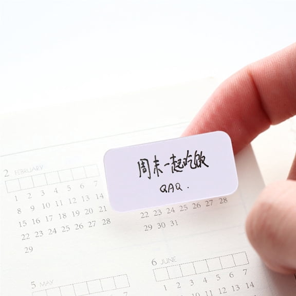 TABLZONE White Paper Self Adhesive Labels Writable Sticky Name Labels for Filing Bottles Drawers
