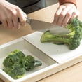 thumbnail image 1 of TABLZONE White Professional Kitchen Cutting Board with Storage Tray and Non- for Household Use, 1 of 8