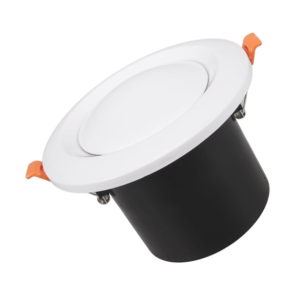 TABLZONE White Round Air Vent Cover for Home Use with Durable Spring Clip and Easy Installation