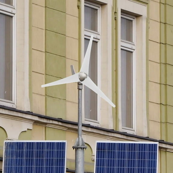 TABLZONE Wind Generator Replacement Parts Wind Turbine Blade Nylon White Professionals 1Pack