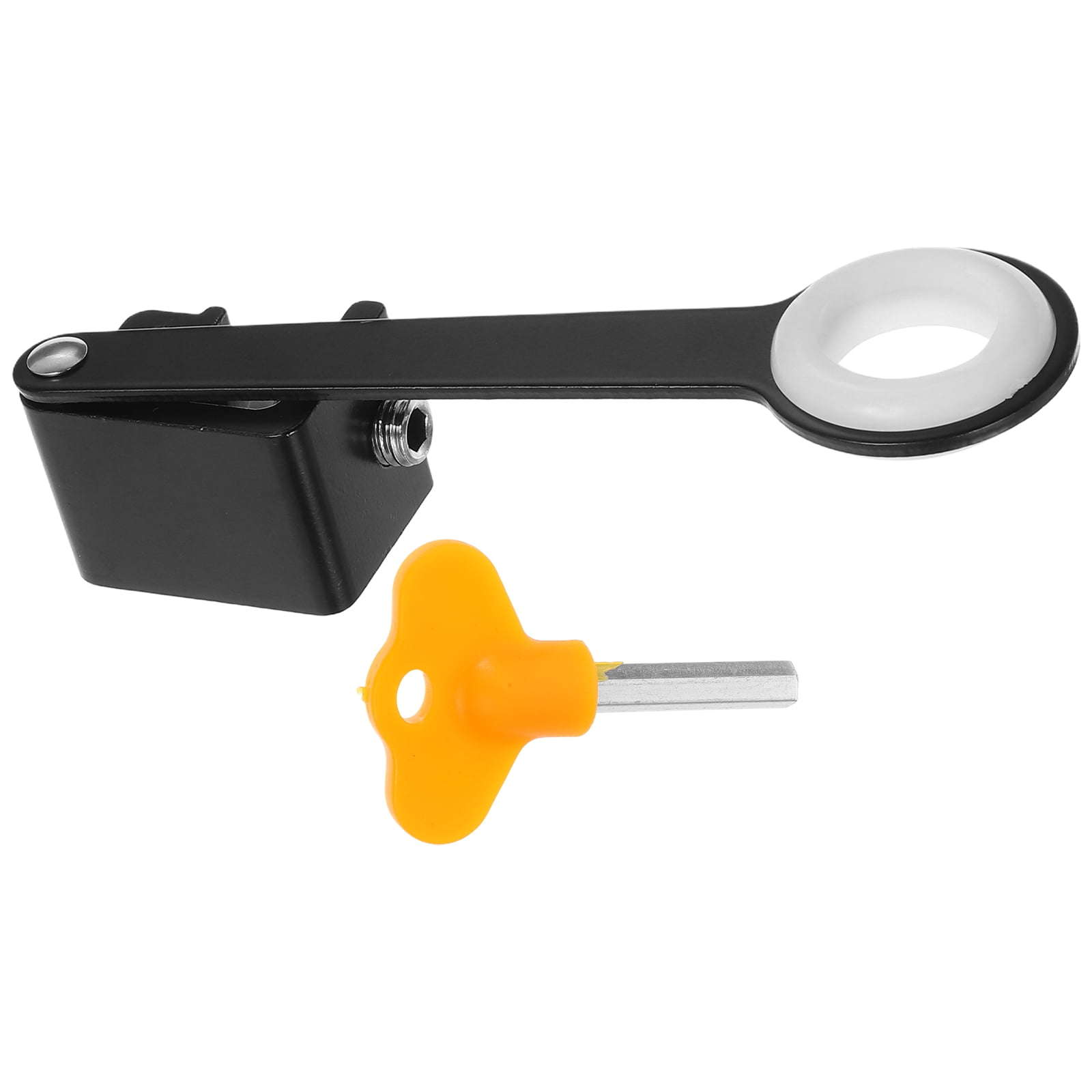 TABLZONE Home Window Lock in Black Aluminum Alloy Safety Limiter with ...