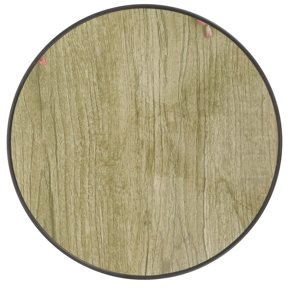 TABLZONE Wood Stool Seat Replacement Round Chair Part Wood Material Suitable for Office and Bar