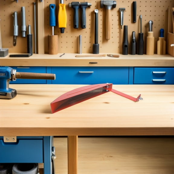 TABLZONE Woodworking Table Saw Protective Guard Cover in Orange with Dust Shield and Easy Installation