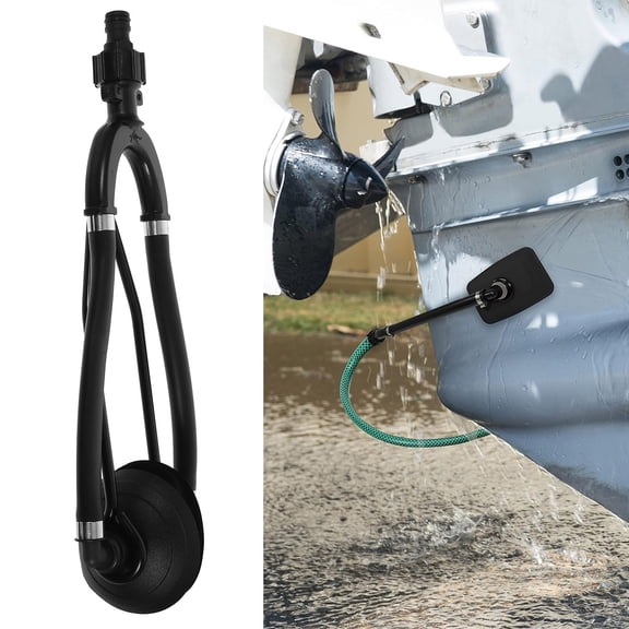 TABLZONE Yacht Motor Flusher Water Flushing Tool Marine Black 1Pack