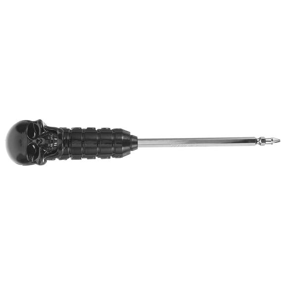 TABLZONE Pocket Screwdrivers Skull Shaped Plastic Tool for Household Repair 1Pack 8.3*1.6in