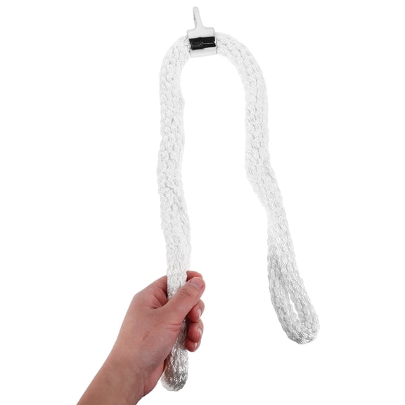 TABLZONE Tricep Rope Nylon for Strength Training and Fitness Exercises, White Cable Attachment