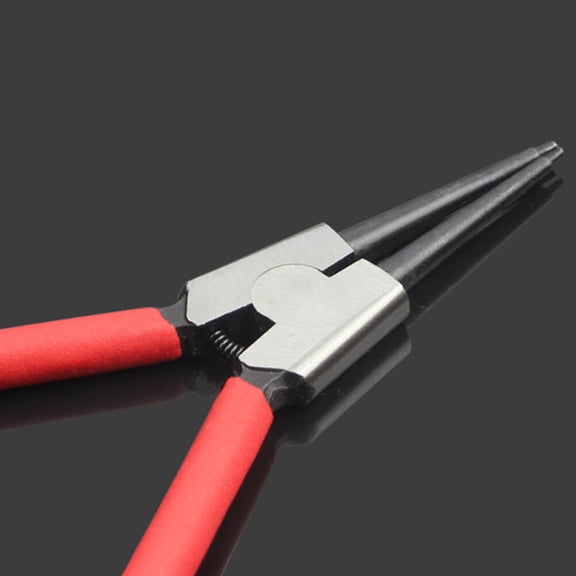 TABLZONE Durable Red Compression Pliers with Steel Clamps and Insulated Plastic Handle for Repair