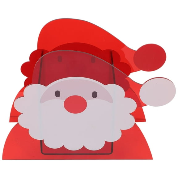 TABLZONE Flower Vase Ornaments Christmas Table Centerpiece Decor Red 1Pack