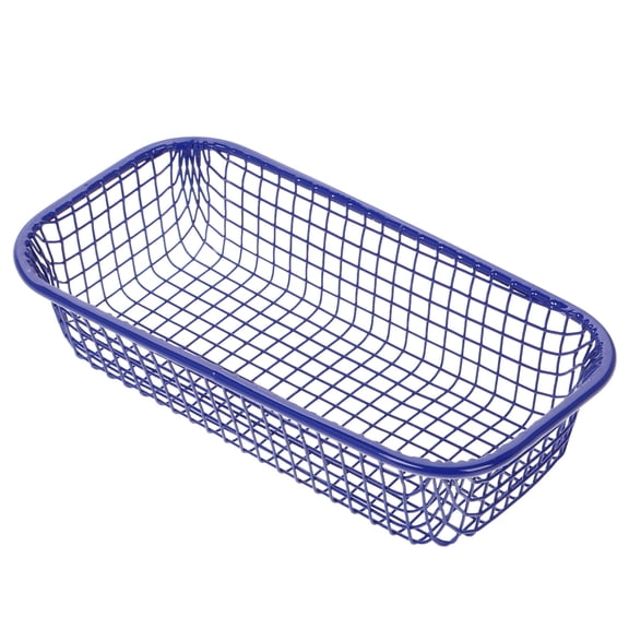 TABLZONE Dark Wire Basket for Kitchen Utensils, Home Organization, Stylish Storage Bin for Household and Miscellaneous Items