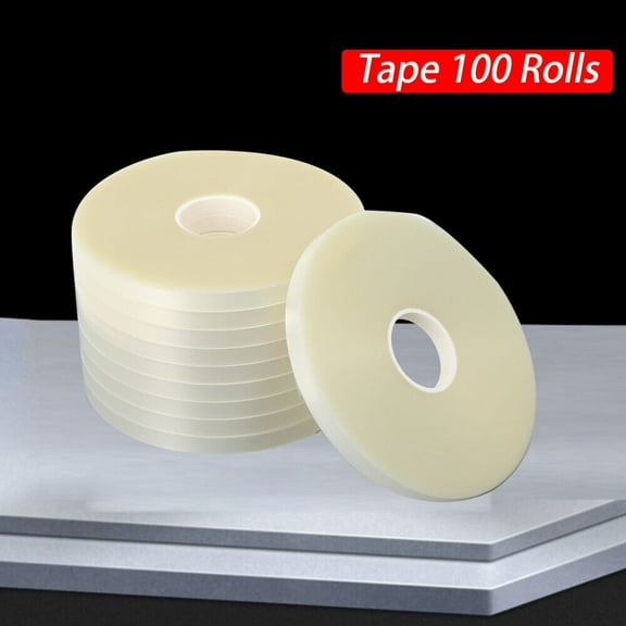 TABODD 100pcs Polypropylene Strapping Banding for Machine Packaging Pallets White