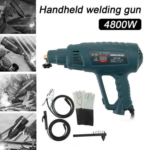 TABODD 110V 4800W Inverter Electric Welding Gun Machine ARC Handheld Welder with case