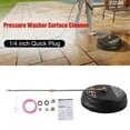 thumbnail image 1 of TABODD 4000PSI 15 inch Pressure Washer Surface Cleaner Accessory with 2 Extension Wand & Nozzle, 1 of 11