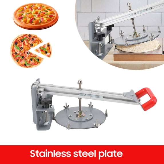 TABODD 9" Disc Manual Pizza Dough Press Machine with Round Cake molds Cake Press