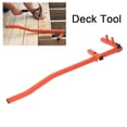 thumbnail image 1 of TABODD Deck Board Bending Bow Straightening Tool Board Plate Bender Decking Hand Tool 65x15x8cm, 1 of 12