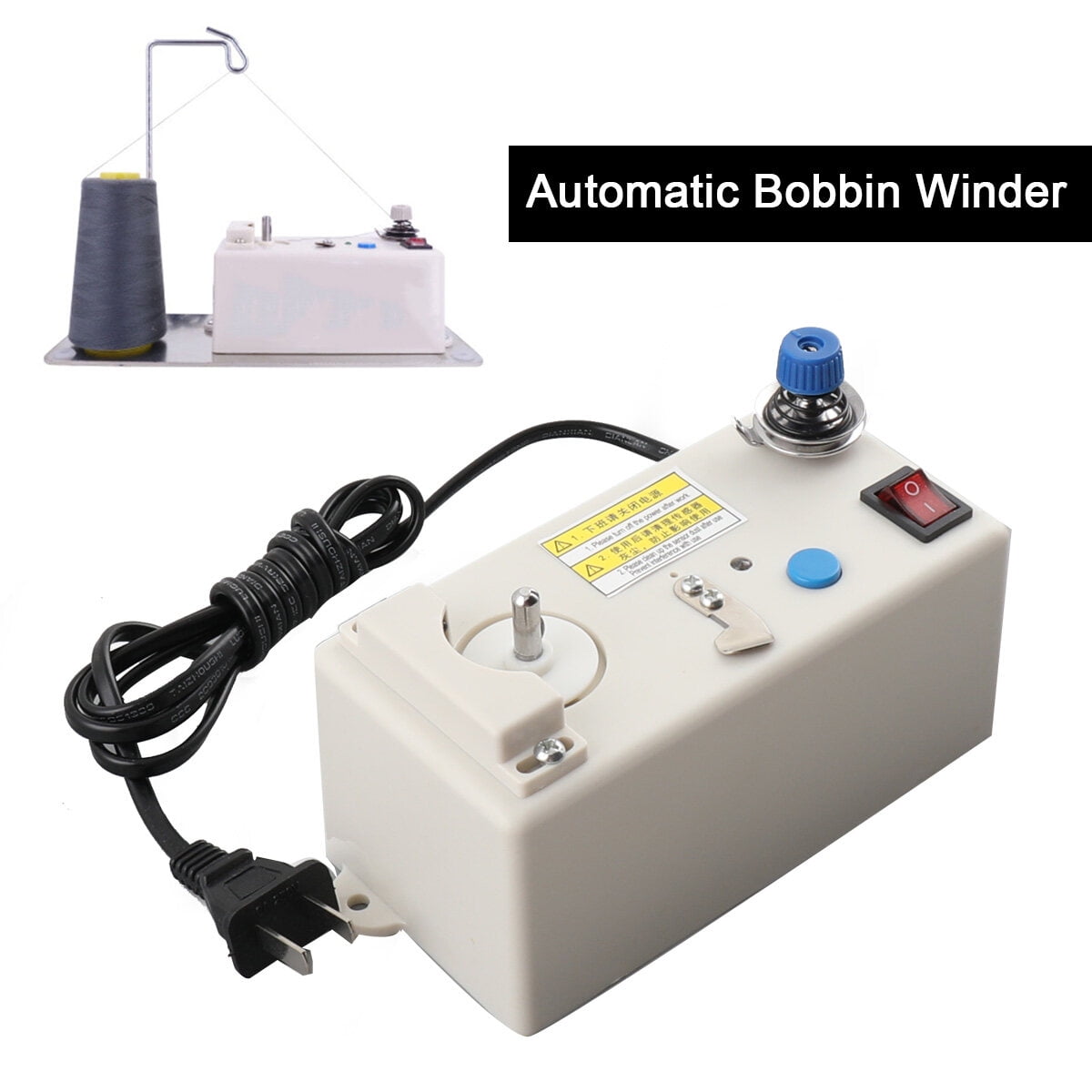 TABODD Electric Automatic Bobbin Winder Bobbin Winding Sewing Machine