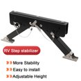 thumbnail image 1 of TABODD Folding Caravan Step Stabilizer Portable RV Ladder Support Camper Trailer Parts  Adjustable Height, 1 of 15