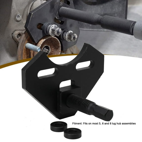 TABODD Hub Remover Replacement Hub Removal Tool Removes Hubs Durable Black for Most 5, 6, 8 Wheel Hub Cars