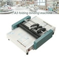 thumbnail image 1 of TABODD Manual Paper Booklet Binding Folding Machine A3 Booklet Making Binding Machine 110V 60W, 1 of 9