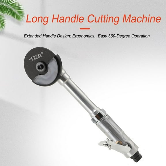 TABODD Pneumatic Cut off Tool Pneumatic Angle Grinder Extended Cutting Tool