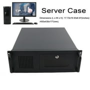 TABODD SL-450A 4U Server Chassis Rackmount Server Case 7 3.5" HDD Drive Bays with 80mm Fan