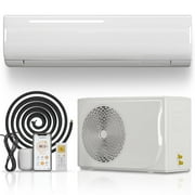 TABU 12000 BTU WIFI Enabled 21 Seer2 Mini Split Air Conditioner & Heater 110V,Remote Control,White
