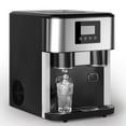 thumbnail image 1 of TABU 3 in 1 Ice Maker with Water Dispenser,40 lbs/24H,Ice Machine with Ice Crushing,Self Cleaning,Black, 1 of 7