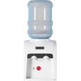 thumbnail image 1 of TABU 38'' Countertop Water Cooler Dispenser,Top Loading,Hot & Cold Water,3 or 5 Gallon Bottle,White, 1 of 8
