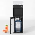 thumbnail image 1 of TABU 4-in-1 Water Dispenser with Ice Maker, Hot & Cold & Room Temperature, 3 or 5 Gallon, Bottom Loading, for Home and Office, Black, 1 of 10