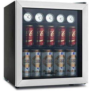 DreamBuck Compact Refrigerator with Freezer, 3.2 Cu.ft Mini Fridge with  Reversible Door, 5 Settings Temperature Adjustable for Kitchen, Bedroom,  Dorm