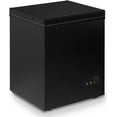 thumbnail image 1 of TABU Chest Freezer, 4.0 Cu ft Deep Freezer with Adjustable Temperature,Removable Storage Basket,Top Open Door (Black), 1 of 7