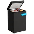 thumbnail image 1 of TABU Chest Freezer,5.0 Cu ft Deep Freezer,Garage Ready,Top Open Door,Black, 1 of 10