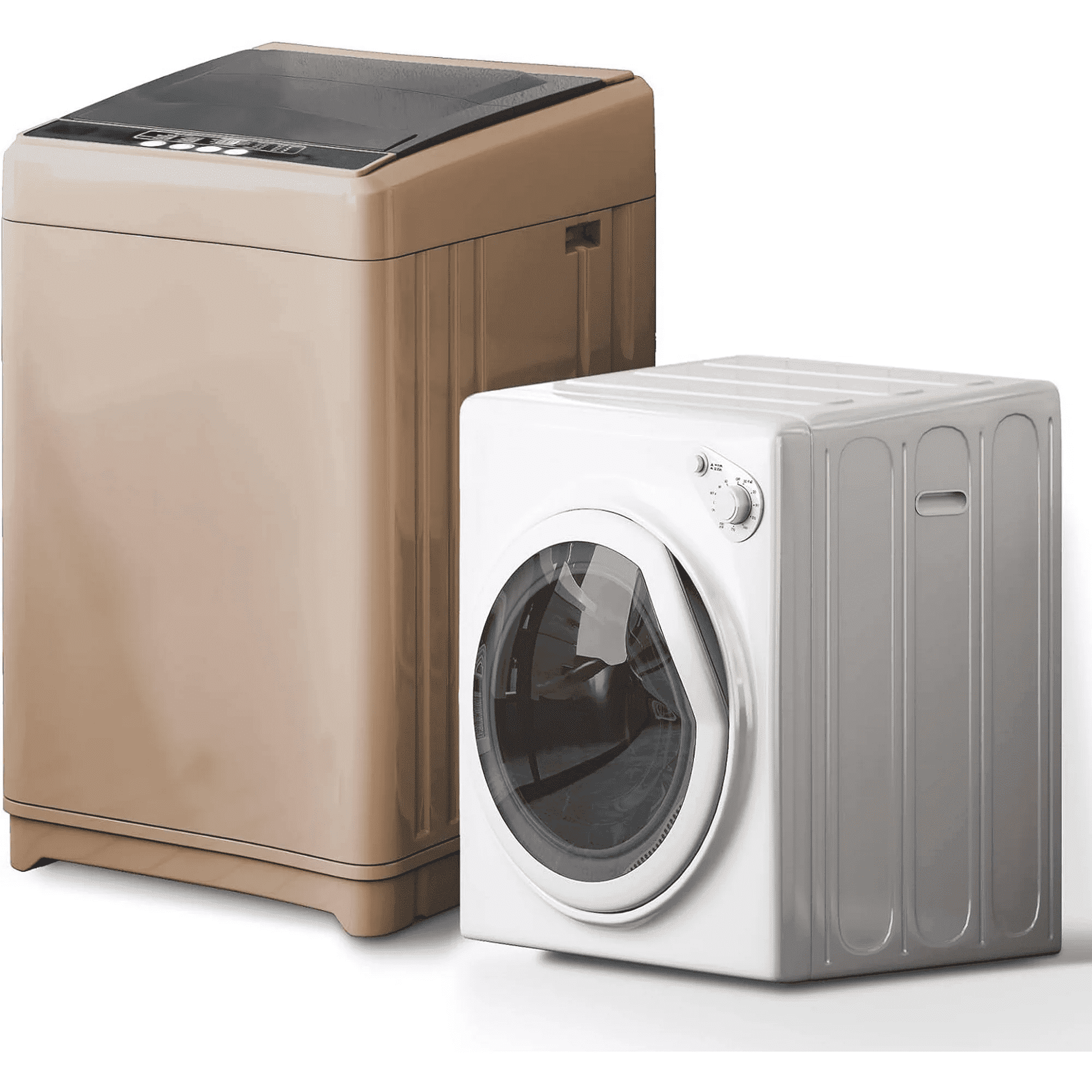 Haier America HLPW028AXW 2.1 cu. ft. Capacity Port Washer& Haier America HLPW028AXW 2.1 cu. ft. Capacity Port Washer&