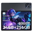 thumbnail image 1 of Android 16 Gemini AI Tablet-11 Inch FHD Display, 24GB RAM 256GB ROM/2TB TF, T615 Octa-Core AI Tablets, 8000mAh/18W Fast Charge, 5G WiFi & 16MP Camera, TÜV Certified Netflix for Stream/Game, 1 of 10