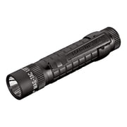 -TAC 2-Cell CR123 LED Flashlight   Water-Resistant, QuickClick Modes Plain Bezel   Black