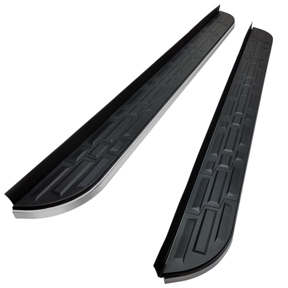 TAC Cobra Running Boards Compatible With 2023-2024 Honda Pilot SUV Side Steps Nerf Bars Step Rails Aluminum Black Off-Road City Exterior Accessories 2 pieces one pair