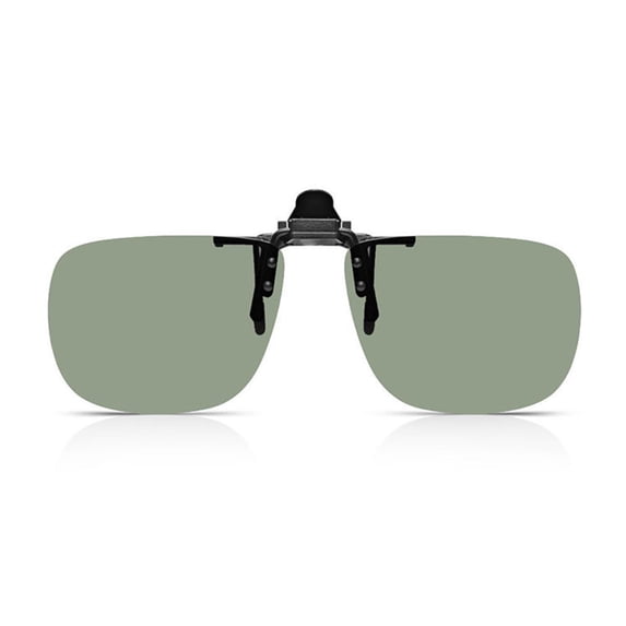 TAC Polarized Sunglass Clip On UV Protection Flip Up Shades For Men Women Driving Fishing Travel Outdoor Sports Fashion