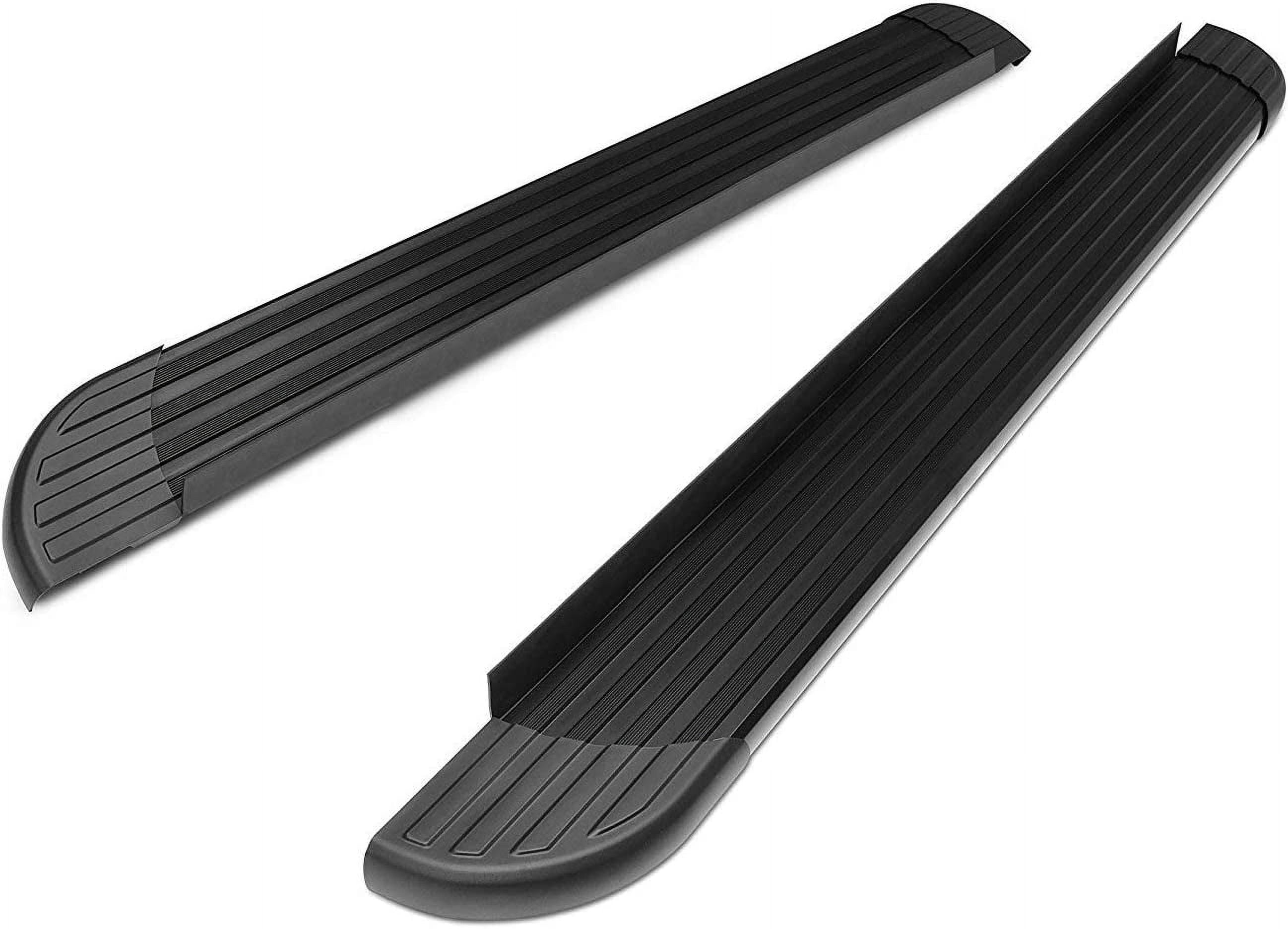 TAC Running Boards Fit 2011-2025 Durango(Excl. R/T, GT, GT Plus and SRT models) Aluminum SUV Black Side Steps Nerf Bars Step Rails Running Boards Off Road Exterior Accessories (2 Pieces)