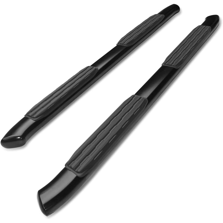 Running Boards For 2005-2023 Toyota Tacoma Double Cab - 6" Wide Black Aluminum Side Steps, Easy Install, 500lb Capacity