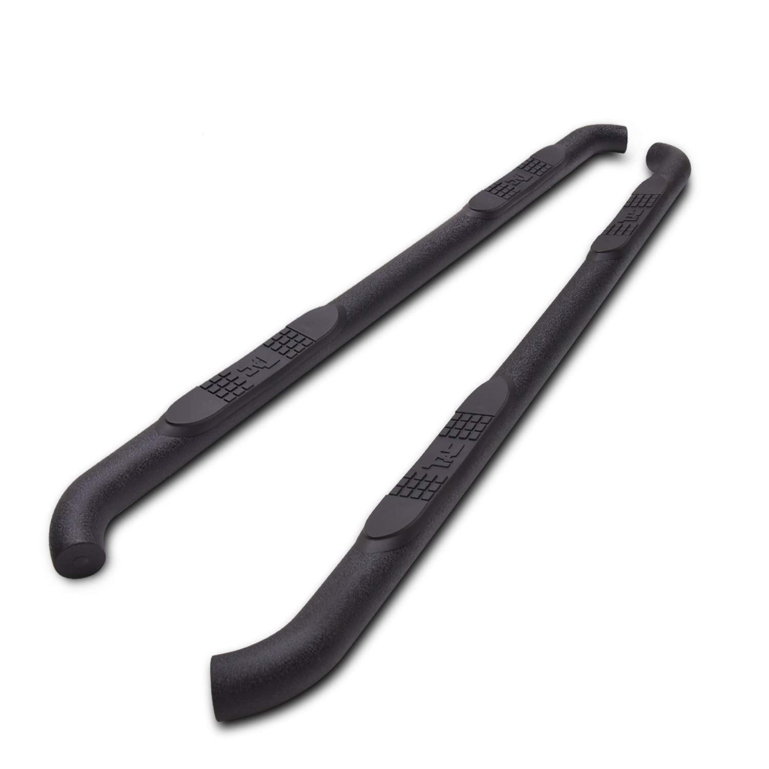 TAC Running Boards For 2005-2025 Nissan Frontier Crew Cab – 4" Drop Side Steps, Black Powder Coated