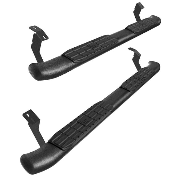 TAC Side Steps Running Boards Compatible with 2005-2023 Toyota Tacoma Access Cab Truck Pickup 4.25" Texture Black Side Bars Nerf Bars Off Road Accessories (2pcs)