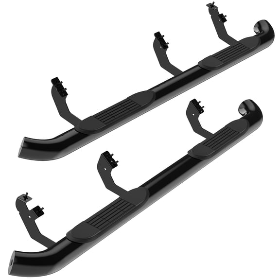 TAC Side Steps Running Boards Compatible with 2024 TOYOTA TACOMA DOUBLE CAB Truck Pickup 3" Black Side Bars Step Rails Nerf Bars Off Road Accessories (2 pcs)