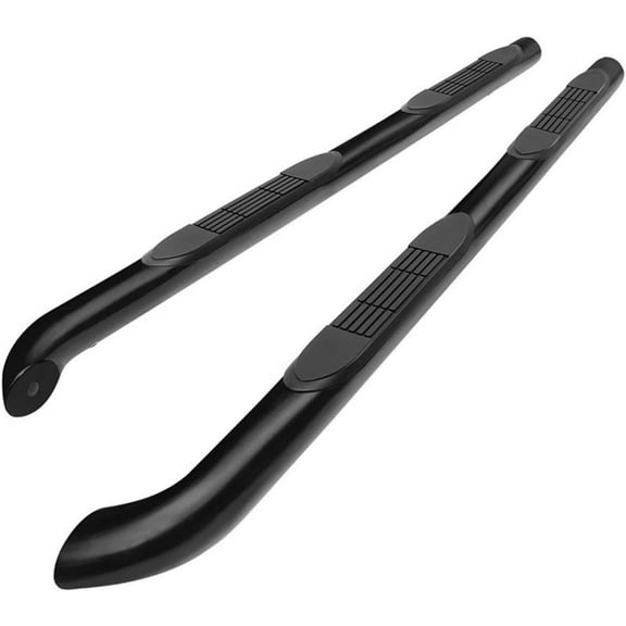 TAC Side Steps fit 2002-2009 Chevy Trailblazer (Exclude EXT & SS Models) / GMC Envoy (Exclude XL Models) 3" Black Side Bars Nerf Bars Running Boards Exterior Accessories (2PCS)