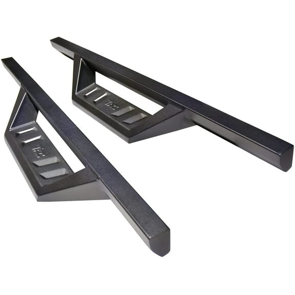 TAC Sidewinder Running Boards Fit 2021-2024 Ford Bronco 2 Door SUV 4 Drop Side Steps Nerf Bars Rock Slider Fine Texture Black Off-Road Accessories (2pcs)