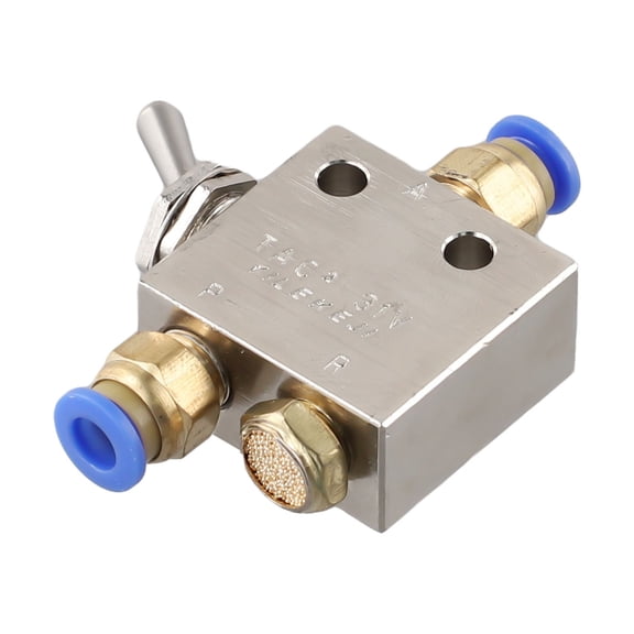 TAC2-31V Pneumatic Valve 2 Position 3 Way Mechanical Valve with 6mm Fittings