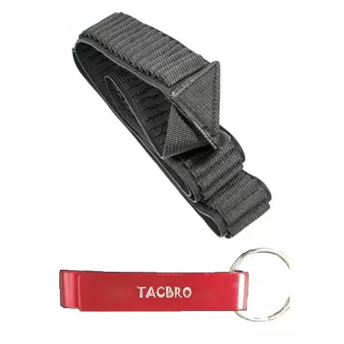 TACBRO .22 LR Shell Bandolier - 180 Round - 360 Total with One Free TACBRO Aluminum Opener(Randomly Selected Color)