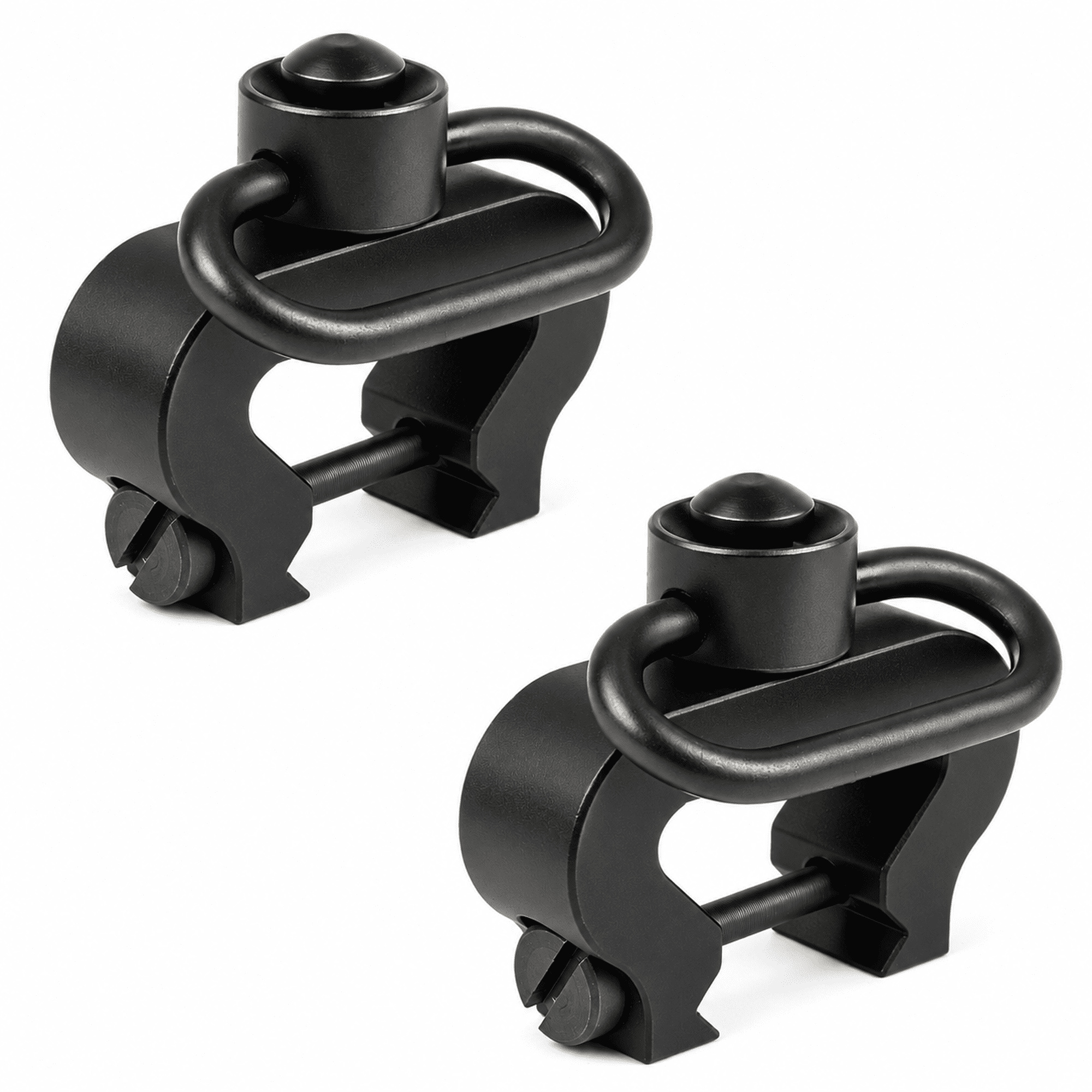 Push Button Adapter TACFUN 2 Pack QD Sling Swivel Mount, Push Button Quick Detach Picatinny ...