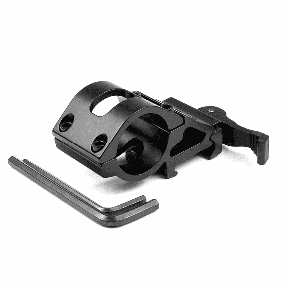 TACFUN Quick Release 1 Inch Offset Picatinny Weaver Rail Mount