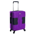 thumbnail image 1 of TACH V3.1 Connectable Hard Shell Carry On Suitcase Luggage Bag, Purple, 1 of 7